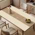 Скатертина з ПВХ для кухонного або обіднього столу — під шкіру "Elegant Beige", 60*90 см Скатертина з ПВХ для кухонного або обіднього столу — під шкіру "Elegant Beige", 60*90 см